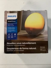 Philips Smart Sleep Wake Up Light With Sunrise Simulation White New - Open Box