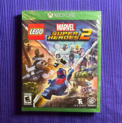 LEGO Marvel Super Heroes 2 Xbox One Multiplayer Co-Op Manual Warner Bros. (NEW)