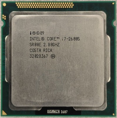 Intel Core i7-2600S 2nd Gen CPU Prozessor 2,80GHz Quad-Core 65W LGA1155 SR00E