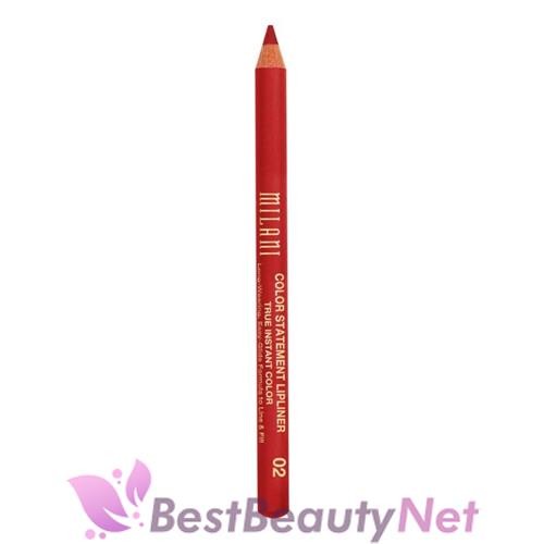 Milani Color Statement Lip Liner Pencil 02 True Red 0.04oz / 1.14g