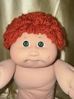Cabbage Patch Kids Tsukuda Japan Red Hair Green Eyes (Japanese Tag)