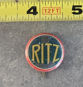 Vintage Ritz Cracker 1936 Advertising Pinback Nabisco Authentic 