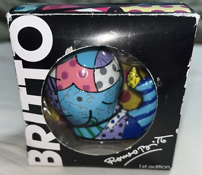 Romero Britto 1st Edition Miniature Whale Ocean Animal