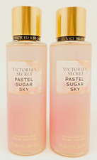2 VICTORIA'S SECRET PASTEL SUGAR SKY FRAGRANCE MIST SPRAY BRUME PARFUMEE 8.4oz