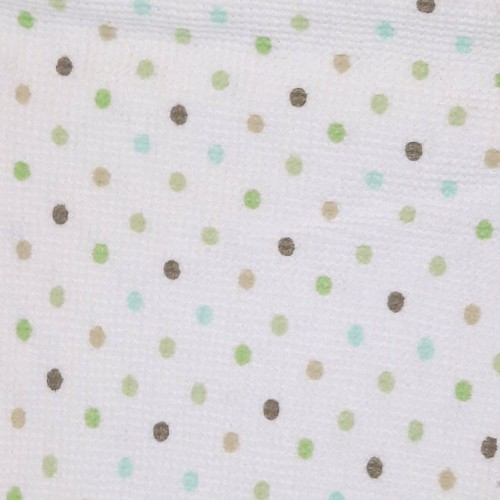 Garanimals Multi Color Polka Dots Thermal Waffle Weave Lovey Blanket 25" X 32" - Picture 3 of 5