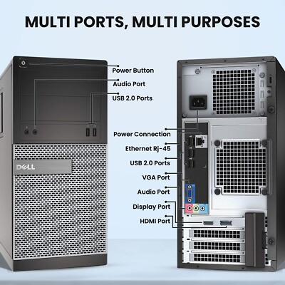 Dell Prebuilt Gaming Pc Gtx 1660 Super Dell MT Gaming PC Desktop