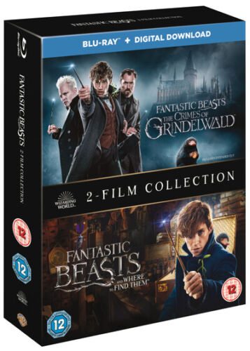 Fantastic Beasts: 2-film Collection (Blu-ray) Eddie Redmayne Dan Fogler Jude Law - Afbeelding 1 van 2