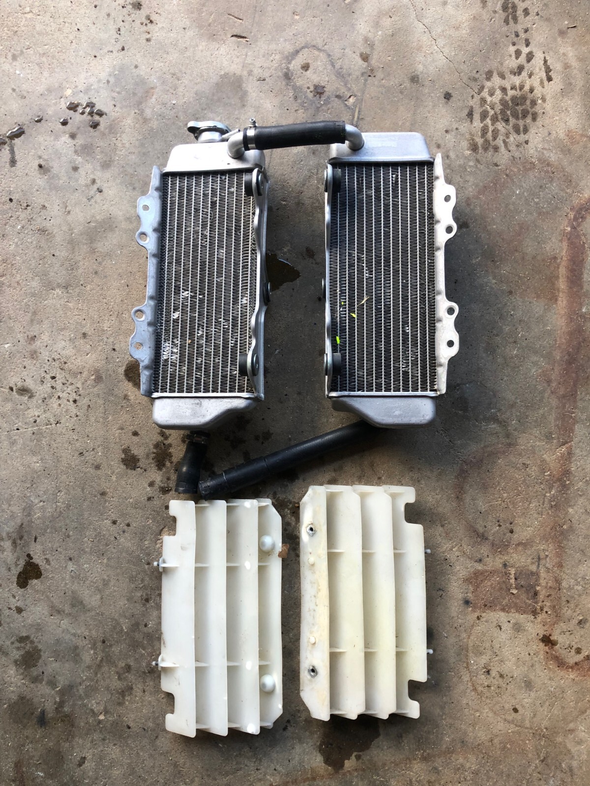 0002 YAMAHA YZ426F YZ 426 OEM COOLING COOLER RADIATOR RADIATORS FINS