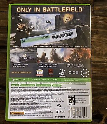 EA Battlefield 4 - Action/Adventure Game - DVD-ROM - Xbox 360