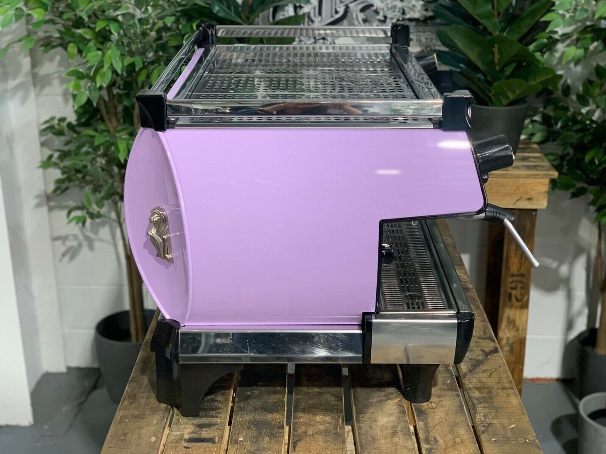 LA MARZOCCO GB5 3 GROUP CUSTOM VIOLET ESPRESSO COFFEE MACHINE