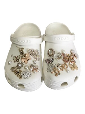 Crocs Classic Clog Unisex Women 10 Slip On Shoe Light Water