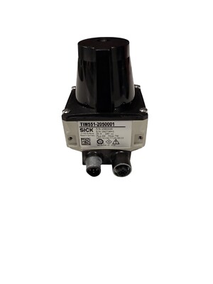 SICK TIM551-2050001  LIDAR SENSOR FOR PARTS OR REPAIR. SOMETHING IS LOOSE INSIDE