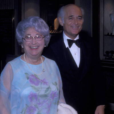 Norman Lear & mother at 30th Writer's Guild of America Awards - 1978 Old Photo