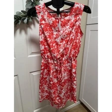 Charming Charlie sleeveless keyhole pockets summer or spring dress Size S