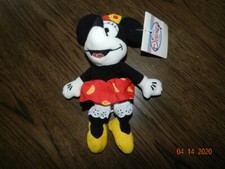 Disney Store 1930's Minnie Mouse Mini Bean Bag Plush