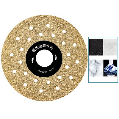 1PC 100mm Super Thin Cutting Disc Rock Slab Flat Grinding Cutting Piece