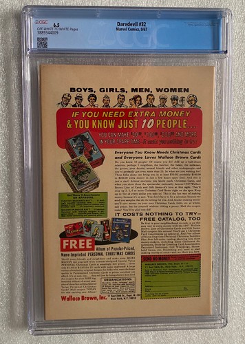 Daredevil #32 CGC 6.5 1967 Cobra and Mr Hyde app - Picture 2 of 2