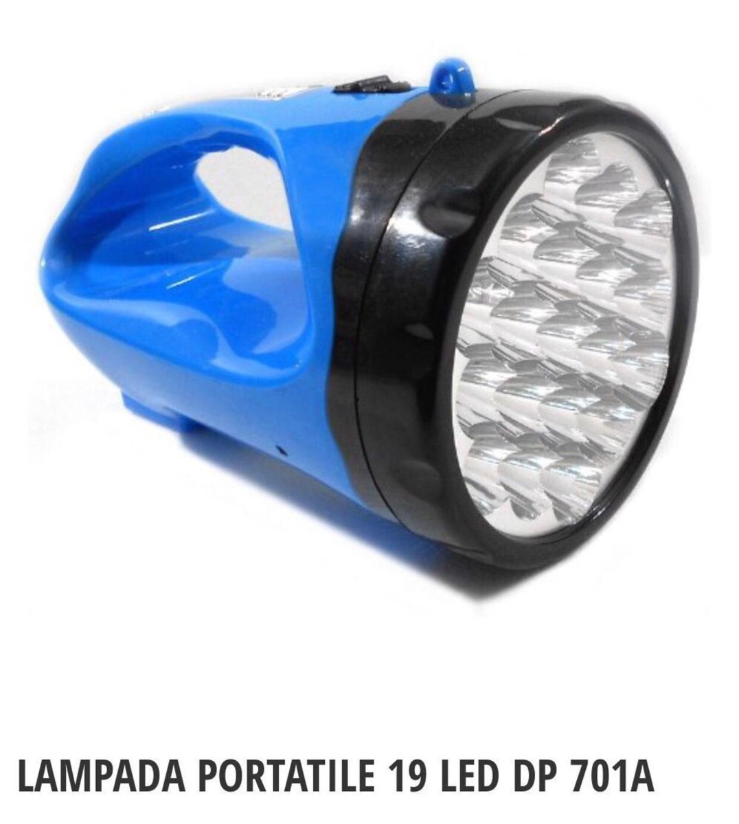 Torcia Lampada LED 9W da Lavoro Ricaricabile USB