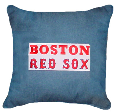 MLB Denim Pillows-Red Sox, Diamondbacks, Mariners, Rockies, Reds | eBay