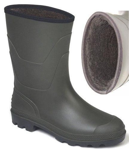 Winddichte Regenstiefel Damen - Gefütterte Gummistiefel Für Winter Und Regen