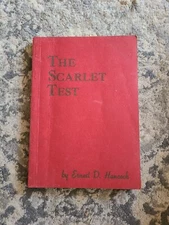 The Scarlet Test By Ernest D. Hancock RARE HARD TO FIND