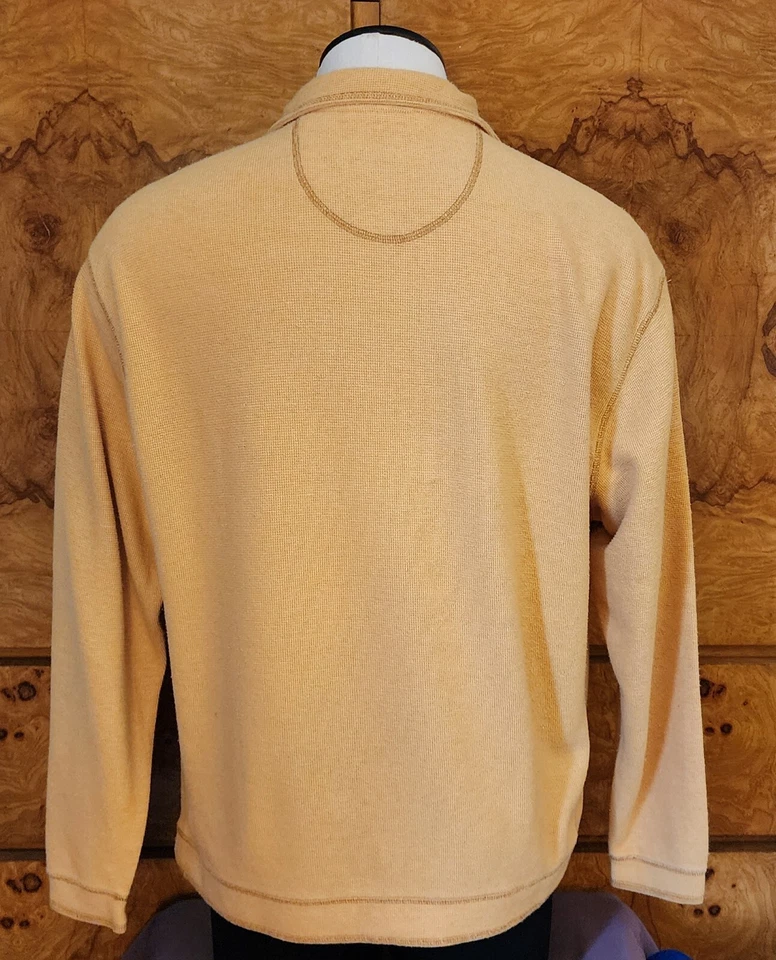 MENS PARADISE COLLECTION 1/2 ZIP PULLOVER SHIRT ~ LARGE - Image 3 of 3