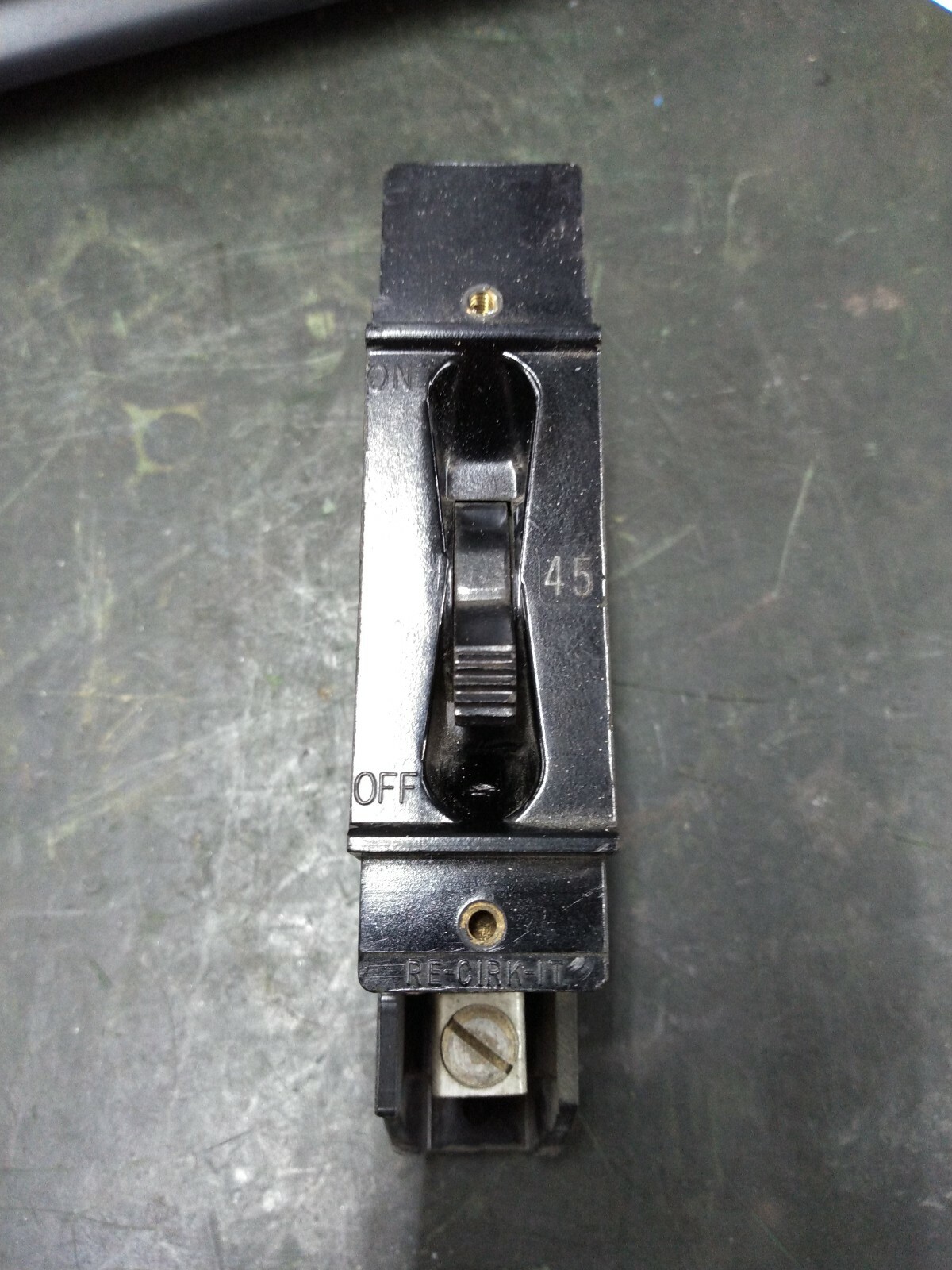 Heinemann RE-CIRK-IT X0411 Single Pole Circuit Breaker CHOOSE YOUR AMP