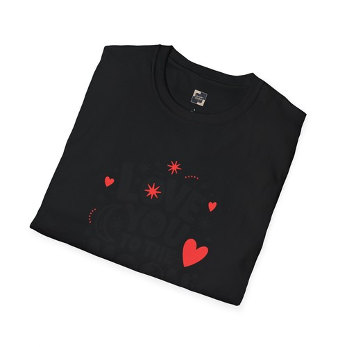 Whimsical Moon & Stars Love You to the Moon and Back Tee, Graphic Tee, Celestial - Picture 14 of 50
