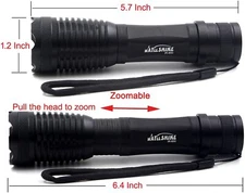 IR LED Illuminator Flashlight Zoomable 850nm Infrared Night Vision Device For ne