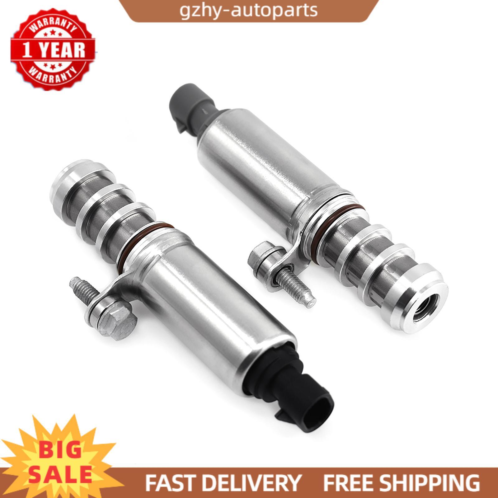 2PCS Intake & Exhaust Camshaft Position Solenoid VVT For GM Chevy Buick