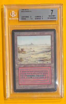 MTG BADLANDS Beta (BGS 7) (OldManMTG 009-149) | eBay