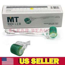 Facial 192pins Microneedles Titanium Derma Roller 0.2-2mm Wrinkle Acne Scar Care