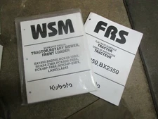 Kubota BX1850 BX2350 1850 2350 tractor, loader, mower service & repair manual