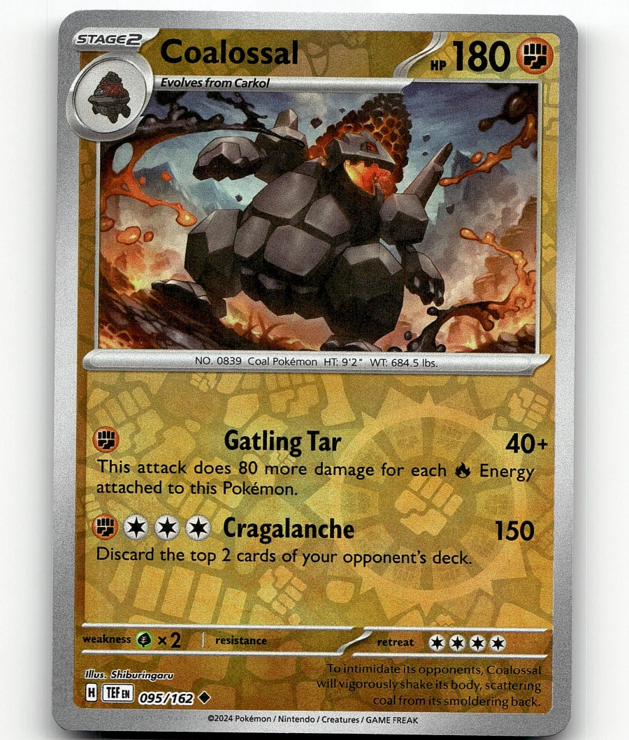 Coalossal Pokmon TCG Cards for sale | eBay