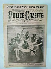 RARE!  THE NATIONAL POLICE GAZETTE JULY 21, 1917