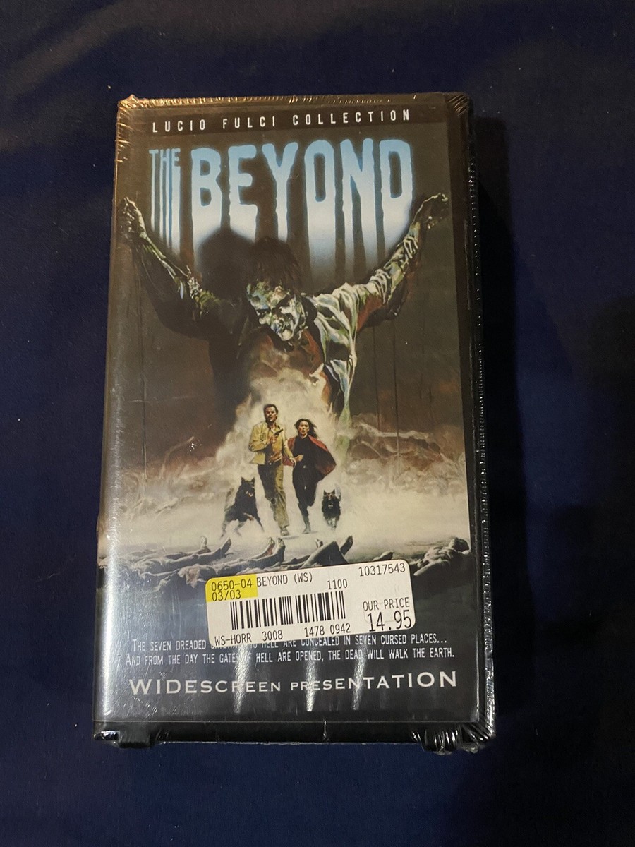 Lucio Fulci Catriona MacColl THE BEYOND horror movie VHS Brand New