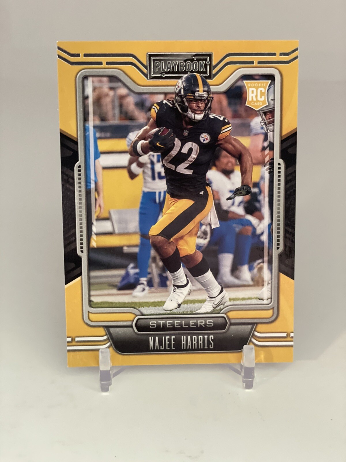 Najee Harris 2021 Panini Playbook Rookie RC #111 Pittsburgh Steelers