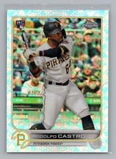 2022 Topps Chrome Logofractor Edition Rodolfo Castro Rookie Pittsburgh Pirates
