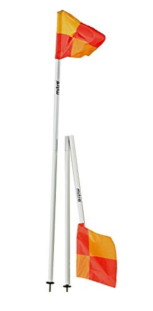 (TG. N/A) Mitre - Bandiera Angolo Pieghevole, Misura Unica, Colore: Bianco - NUO