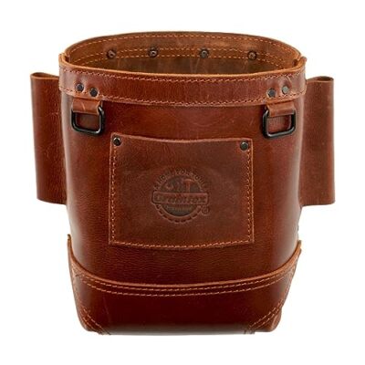 As2585  Nut & Bolt Bag Ambassador Series Chestnut Brown Color Top Grain Leathe