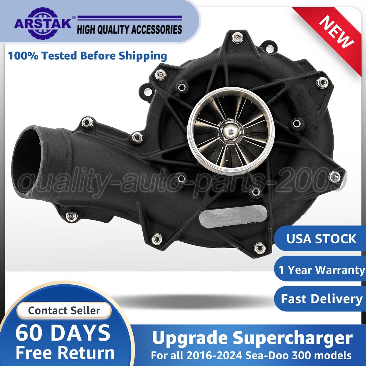 Supercharger Assembly 420893588 for Seadoo Sea Doo GTX RXP