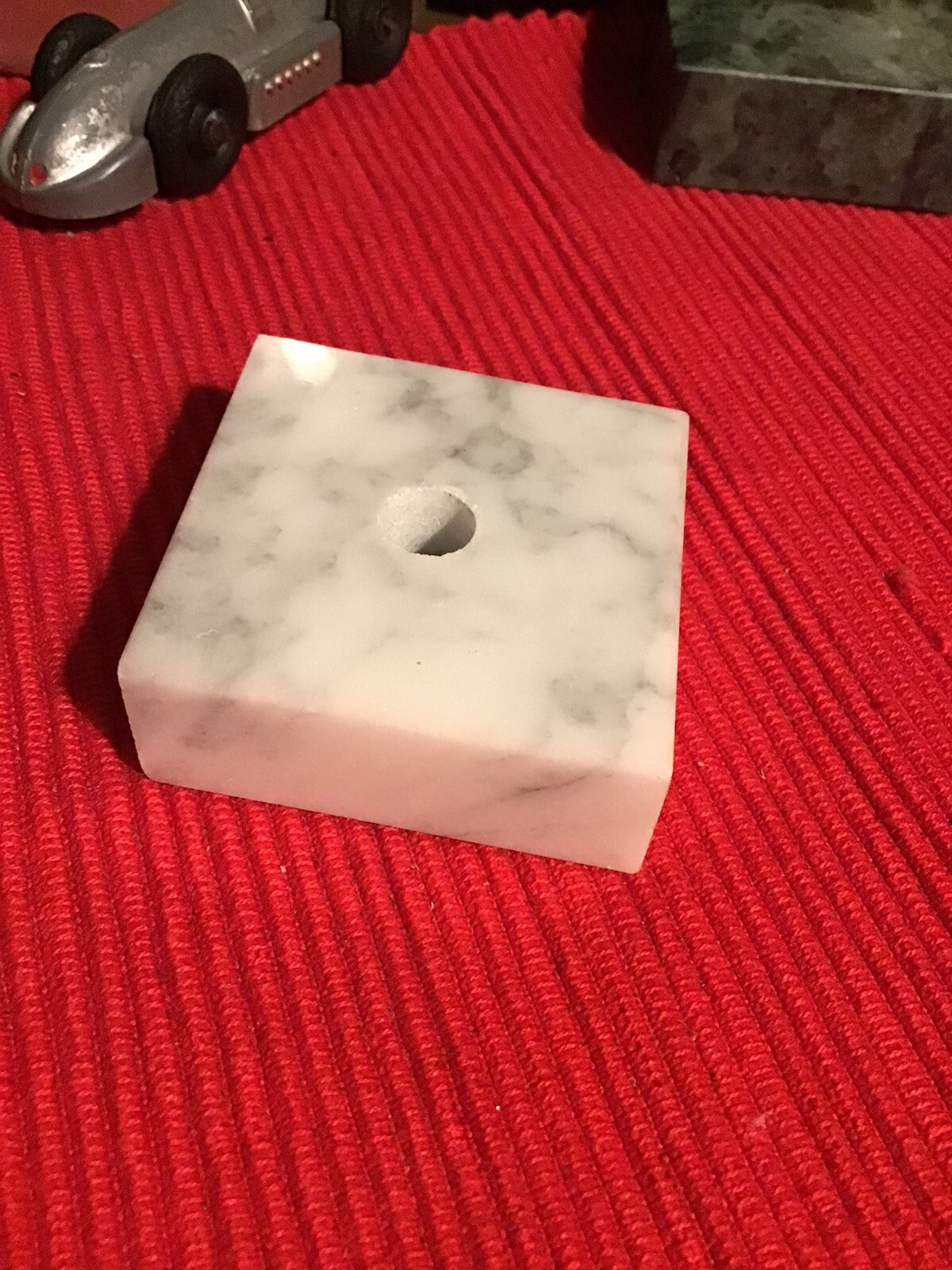 Vintage Car Mascot Vintage Mascot Base Marble Base Only 51