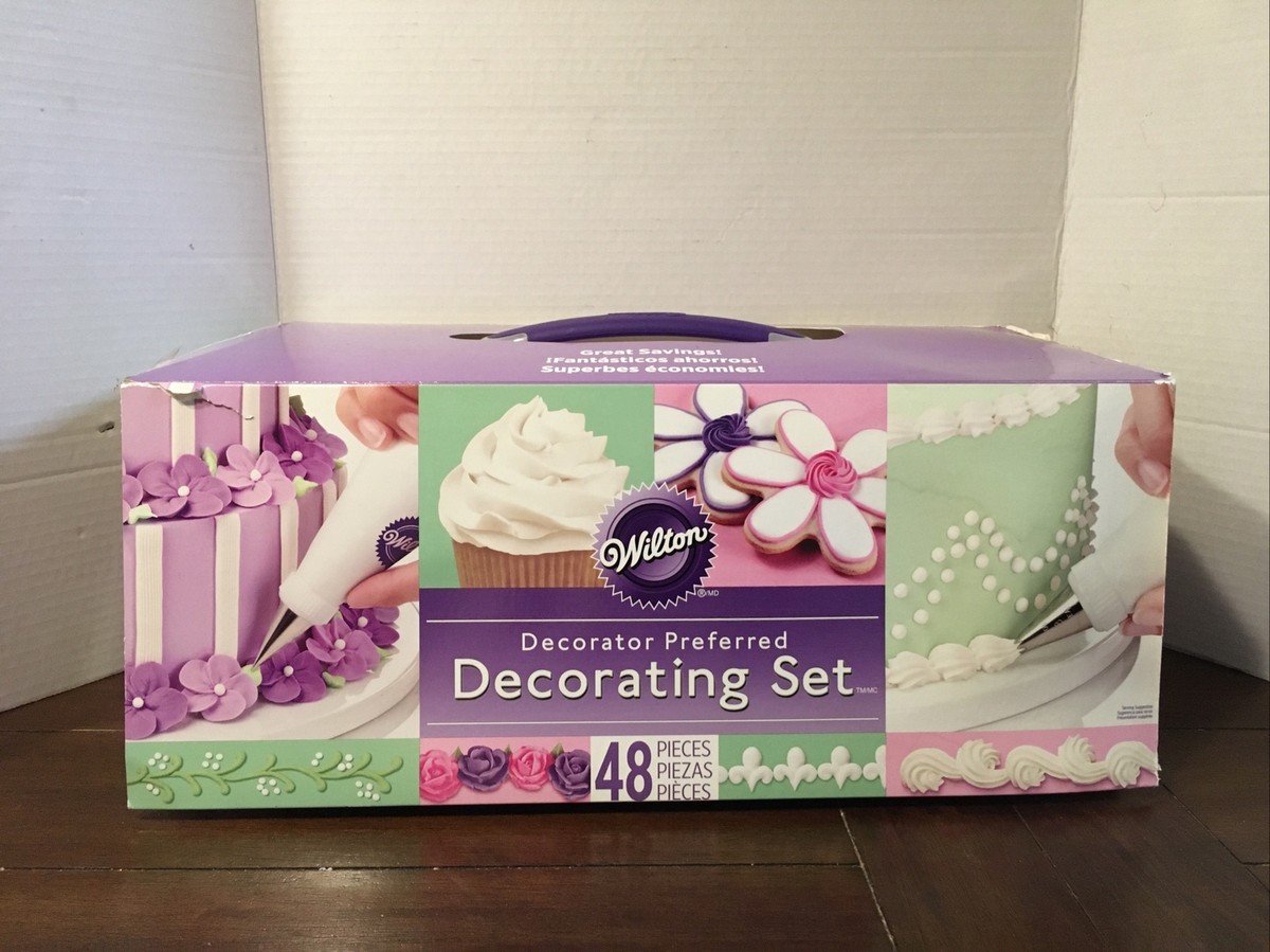 New Wilton Cake Decorator Preferred Decorating Set Tool Caddy