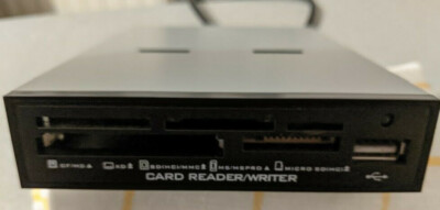 Ultron Kartenleser Card reader/writer usb Port Integration Schwarz/metall