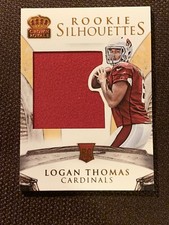 2014 Crown Royale Rookie Silhouettes #216 Logan Thomas Jersey 118/199