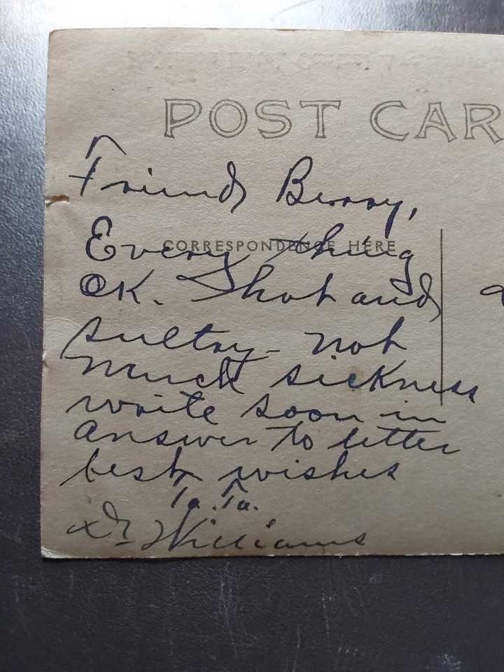 IDABEL, OK * ROBINSON HOTEL SCENE on CENTRAL AVENUE * POSTED c 1909