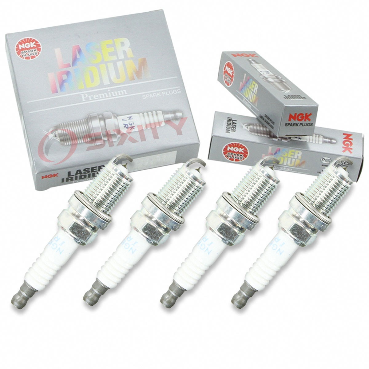 4-NGK IFR7G11KS Laser Iridium Spark Plugs RSX Type-S 02-06 Si 06-11 S2000