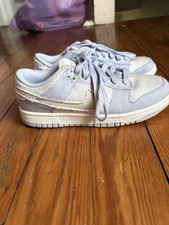 Nike Dunk Low Top Suede Lace-Up Athletic Snea...