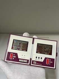 1983 Nintendo Game&Watch Mario Bros Multi Screen Complete w/box paper work NICE