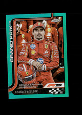 2025 Topps Chrome Formula 1 F1 Charles Leclerc Green Refractor /299 #145 040/299